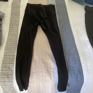 Black maternity leggings